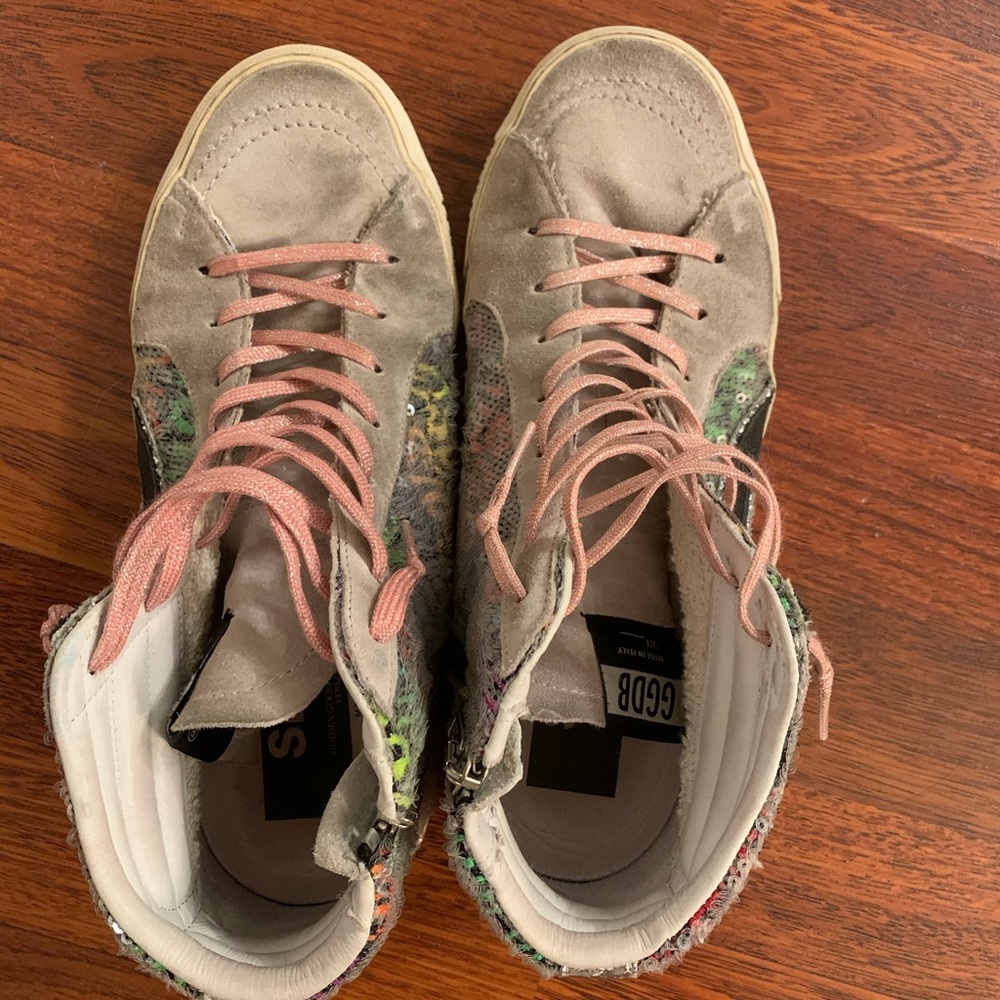 Golden Goose High Tops Size 8